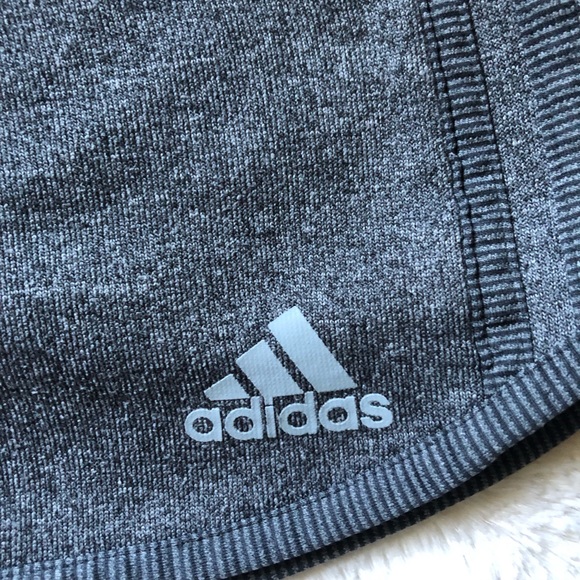Adidas Grey Booty Lounge Shorts - Picture 2 of 5